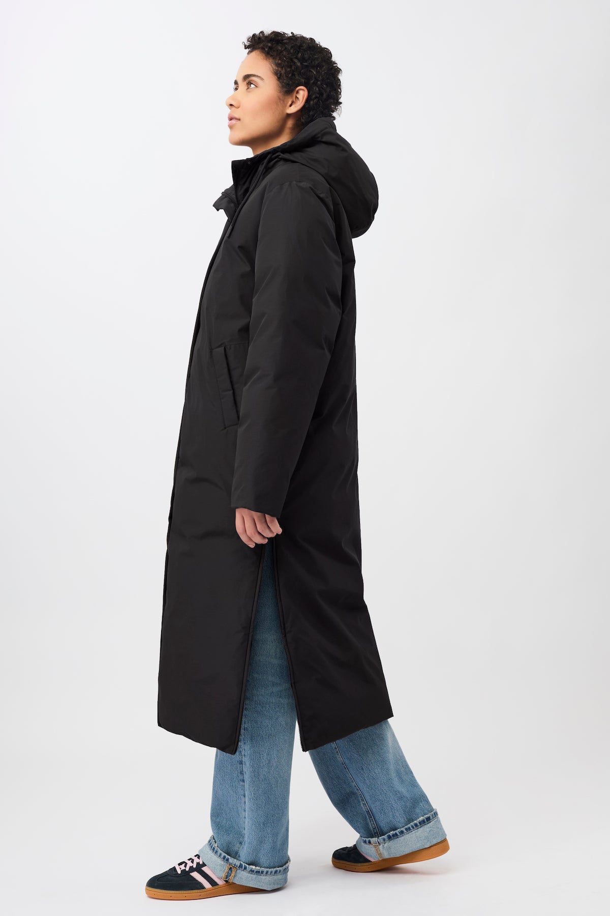 LangerChen - Croydon Daunenmantel Black