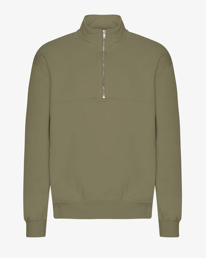 Colorful Standard - Organic Quarter Zip | Dusty Olive