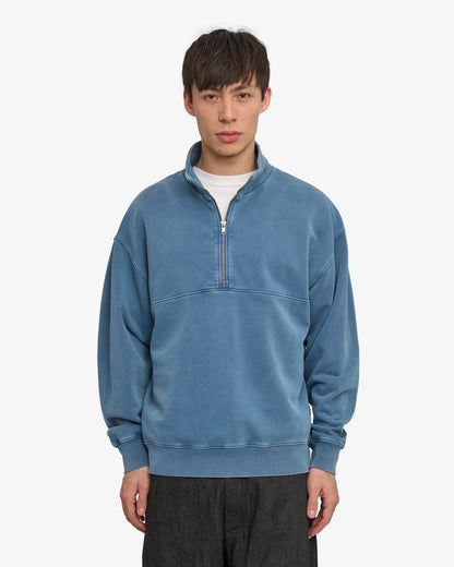 Colorful Standard - Organic Quarter Zip | Faded Indigo