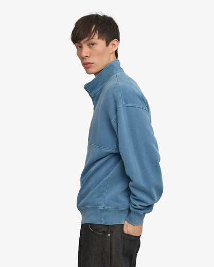 Colorful Standard - Organic Quarter Zip | Faded Indigo