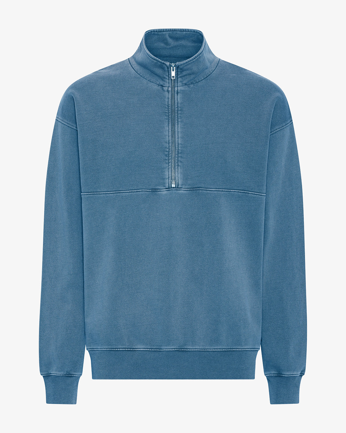 Colorful Standard - Organic Quarter Zip | Faded Indigo