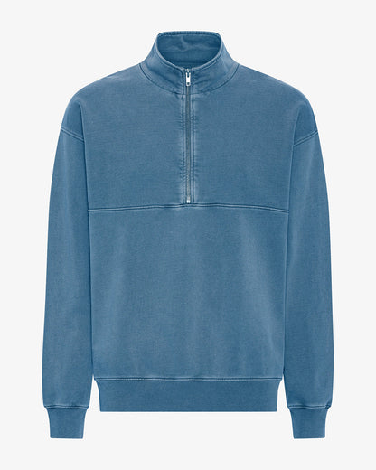 Colorful Standard - Organic Quarter Zip | Faded Indigo