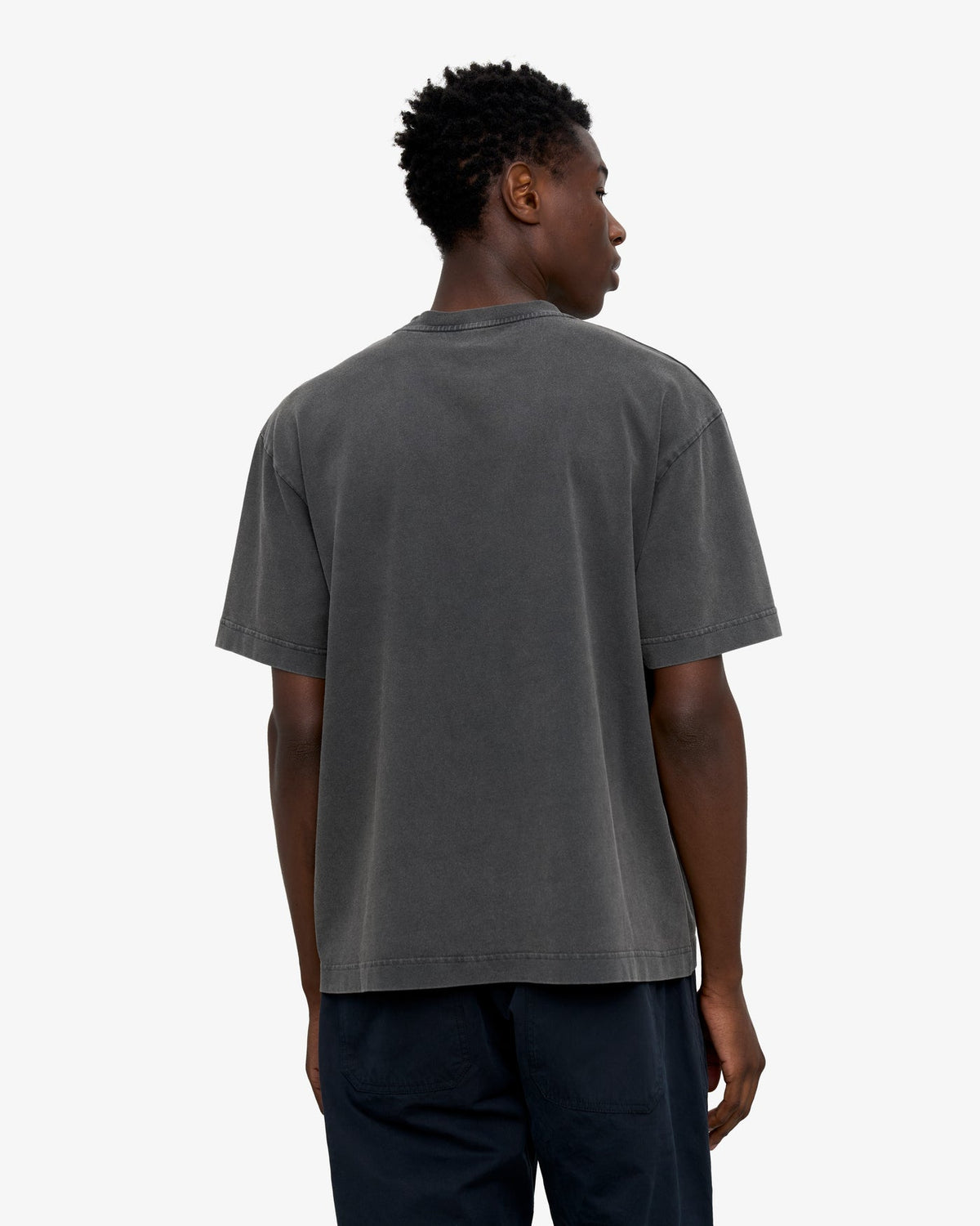 Colorful Standard - Heavy Organic Boxy Tee | Faded Black
