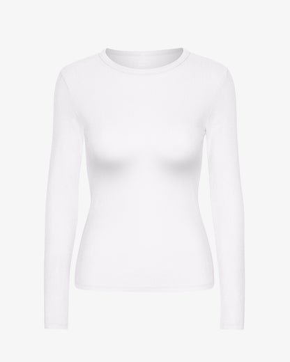 Colorful Standard - Organic Rib Longsleeve | Optical White
