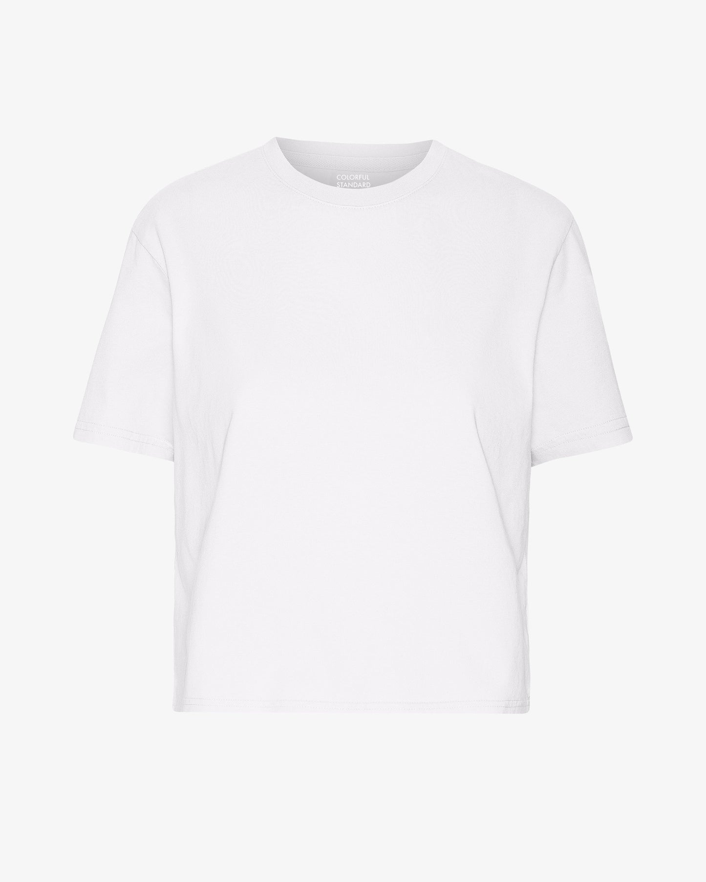 Colorful Standard - Organic Boxy Crop Tee Optical White