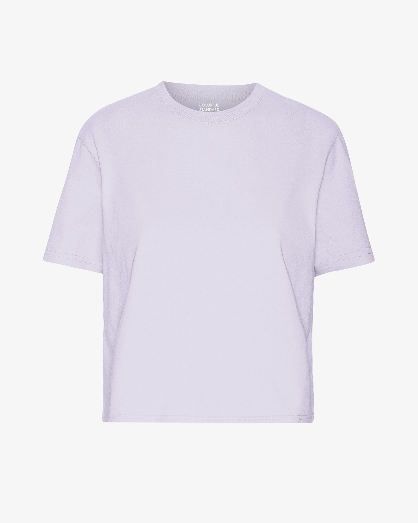 Colorful Standard - Organic Boxy Crop Tee Soft Lavender