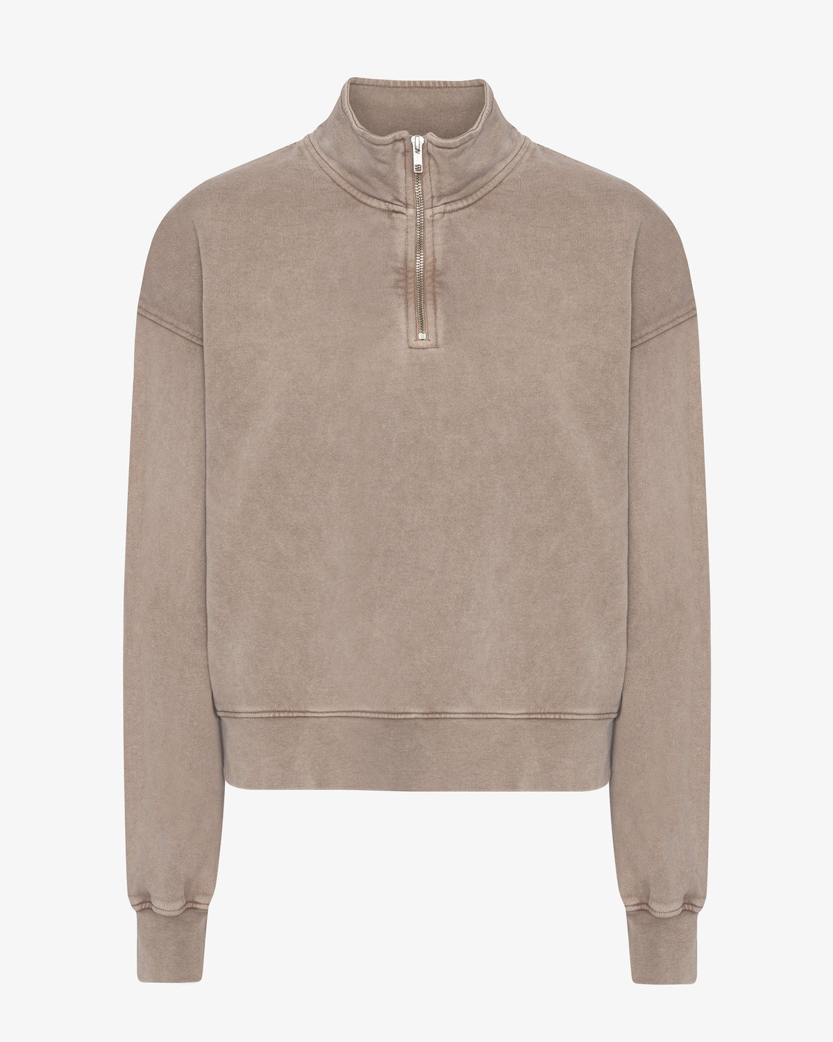 Colorful Standard - Organic Quarter Zip | Faded Khaki