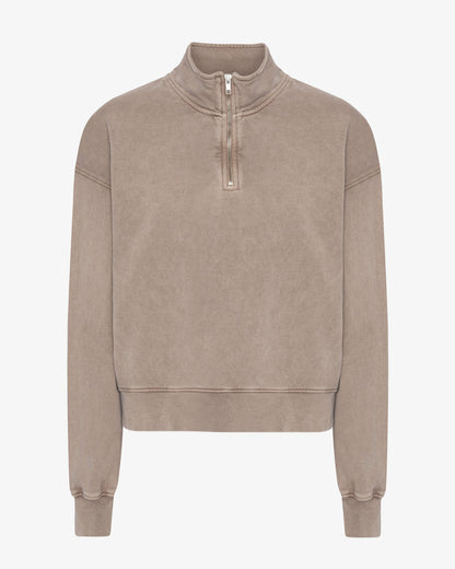 Colorful Standard - Organic Quarter Zip | Faded Khaki