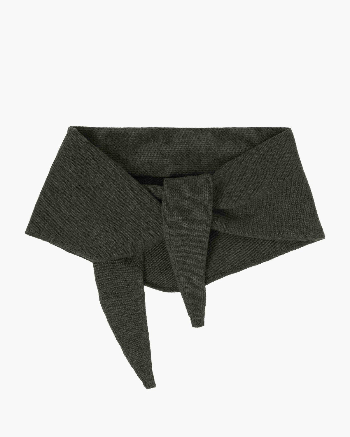 Colorful Standard - Cashmere Triangle Scarf | Dusty Olive