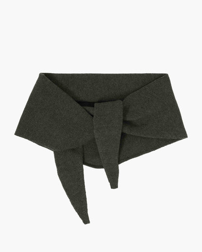Colorful Standard - Cashmere Triangle Scarf | Dusty Olive