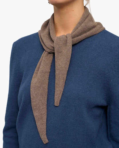 Colorful Standard - Cashmere Triangle Scarf | Warm Taupe
