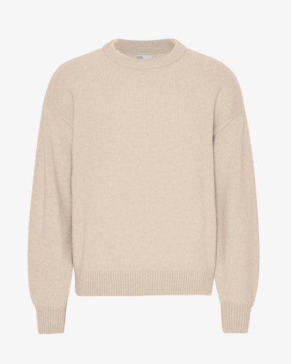 Colorful Standard - Oversized Merino Wool Crew | Ivory White