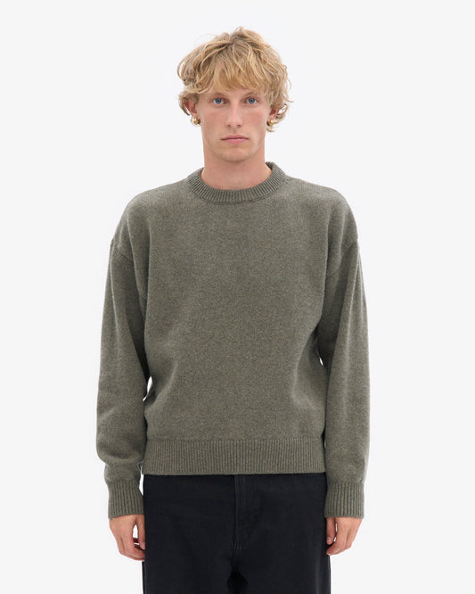 Colorful Standard - Oversized Merino Wool Crew | Dusty Olive