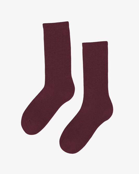 Colorful Standard - Organic Active Socks Oxblood Red