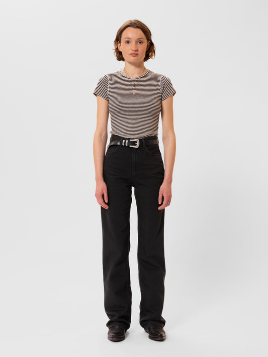 Nudie Jeans - Clean Eileen Smooth Black