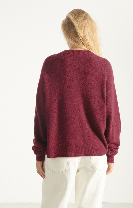 American Vintage - Damsville Cardigan Raisin Chine