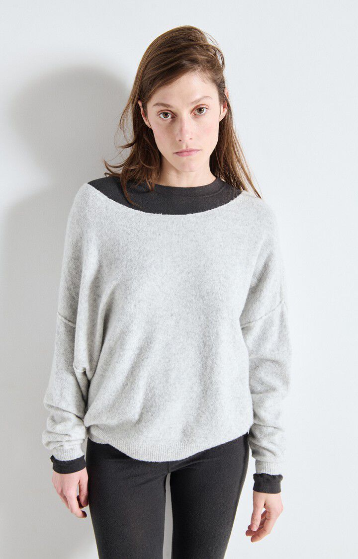 American Vintage - Damsville Pullover Gris Chine