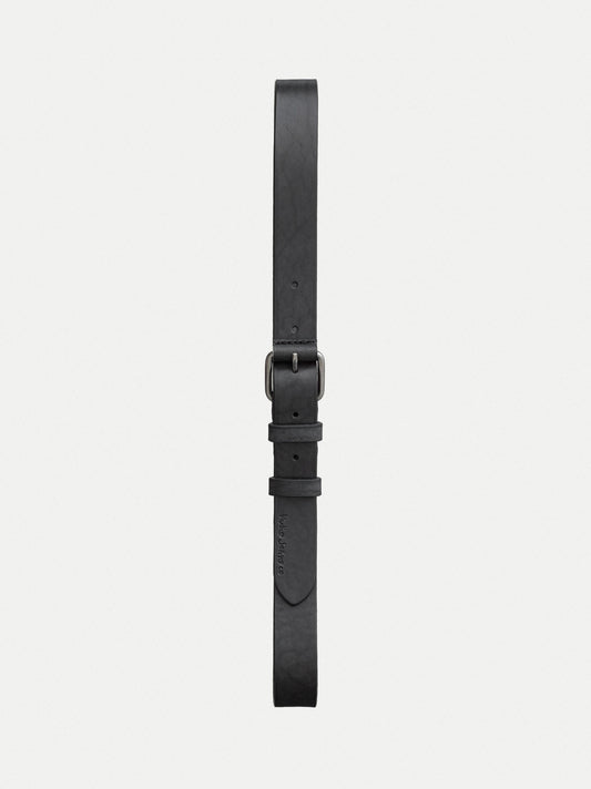 Nudie Jeans - Dwayne Leder Gürtel Black