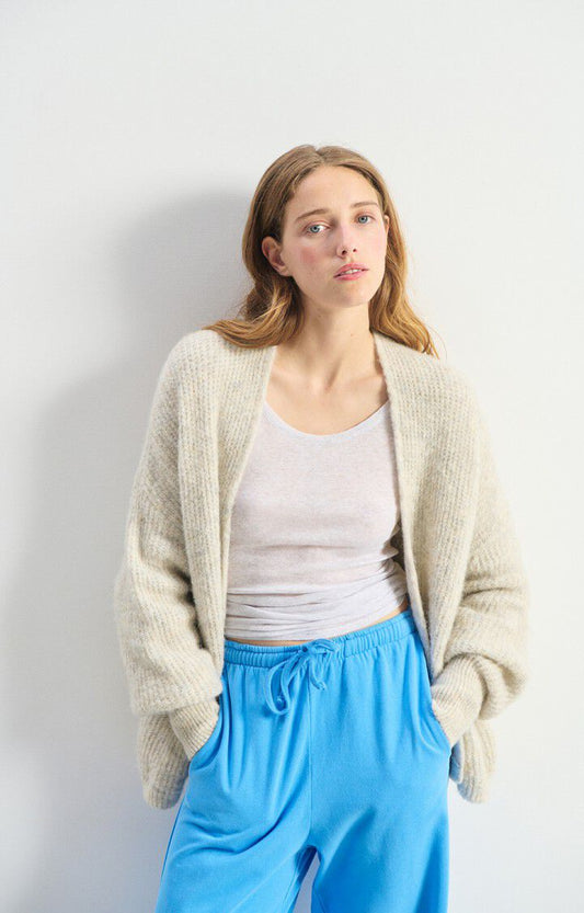 American Vintage - EAST Cardigan Poudreuse