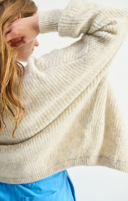 American Vintage - EAST Cardigan Poudreuse