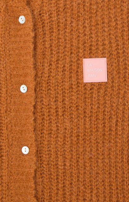 American Vintage - East Cardigan Ecureuil Chine