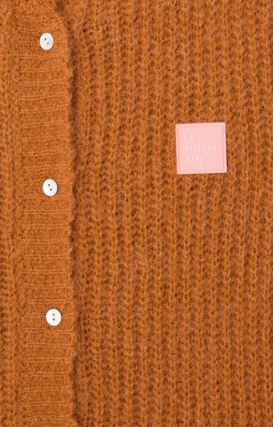American Vintage - East Cardigan Ecureuil Chine
