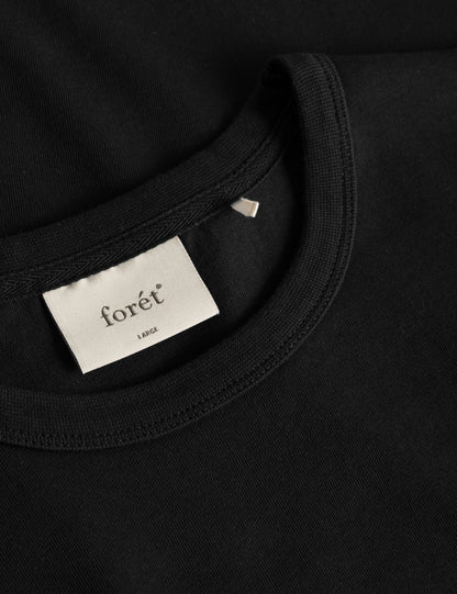 forét - EAST T-Shirt Black