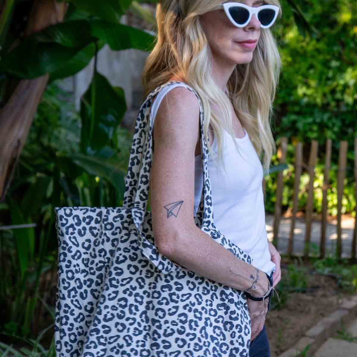 Rose in April - Elisabeth Shopper Leopard