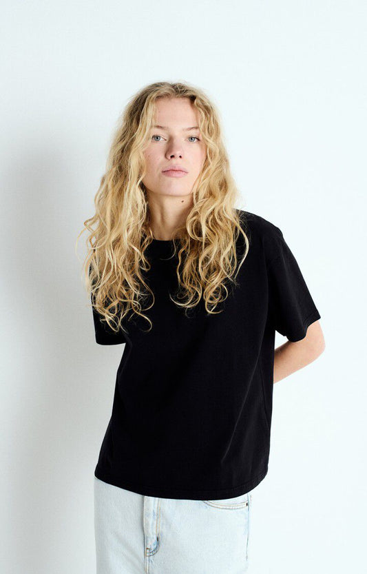 American Vintage - Fizvalley T-Shirt Noir Vintage