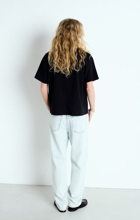 American Vintage - Fizvalley T-Shirt Noir Vintage
