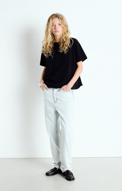 American Vintage - Fizvalley T-Shirt Noir Vintage