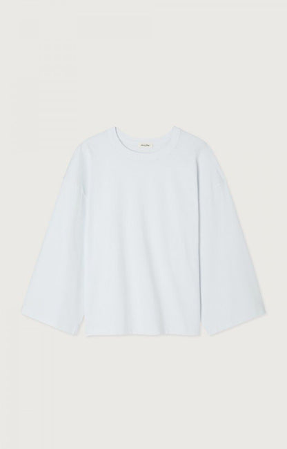 American Vintage - FIZVALLEY Longsleeve Blanc