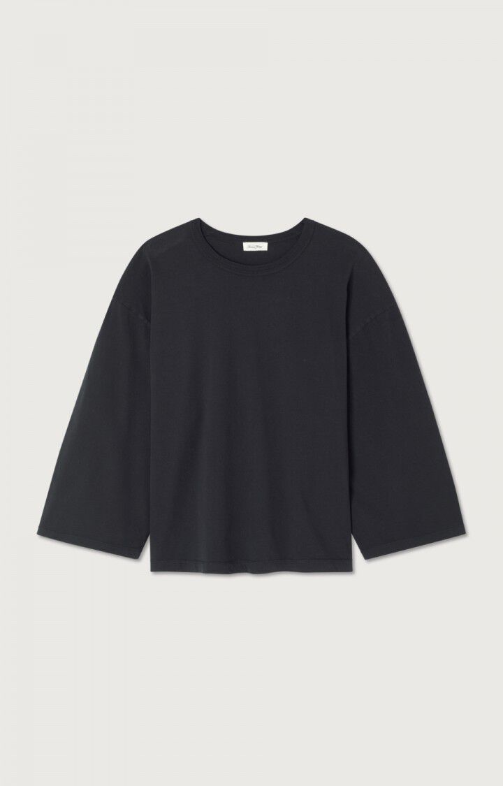 American Vintage - FIZVALLEY Longsleeve Noir Vintage