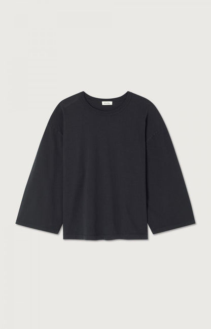 American Vintage - FIZVALLEY Longsleeve Noir Vintage