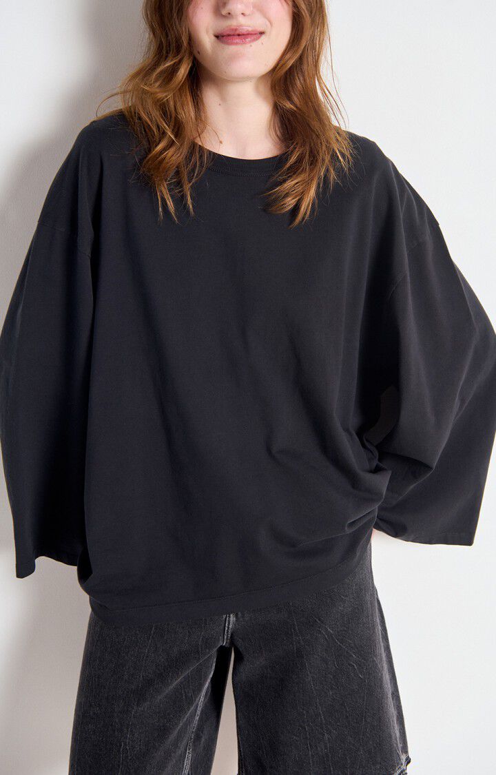 American Vintage - FIZVALLEY Longsleeve Noir Vintage