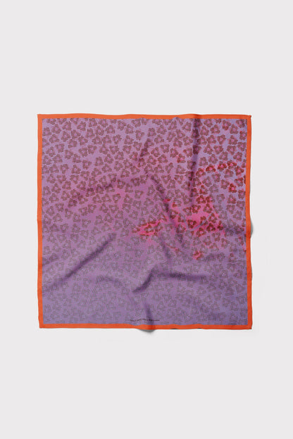 Badi Culture - Flora Seidenfoulard 68x68