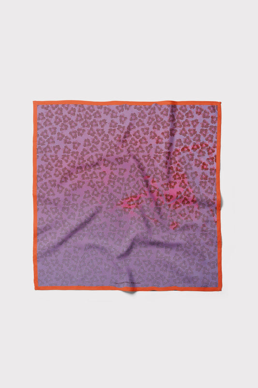 Badi Culture - Flora Seidenfoulard 68x68