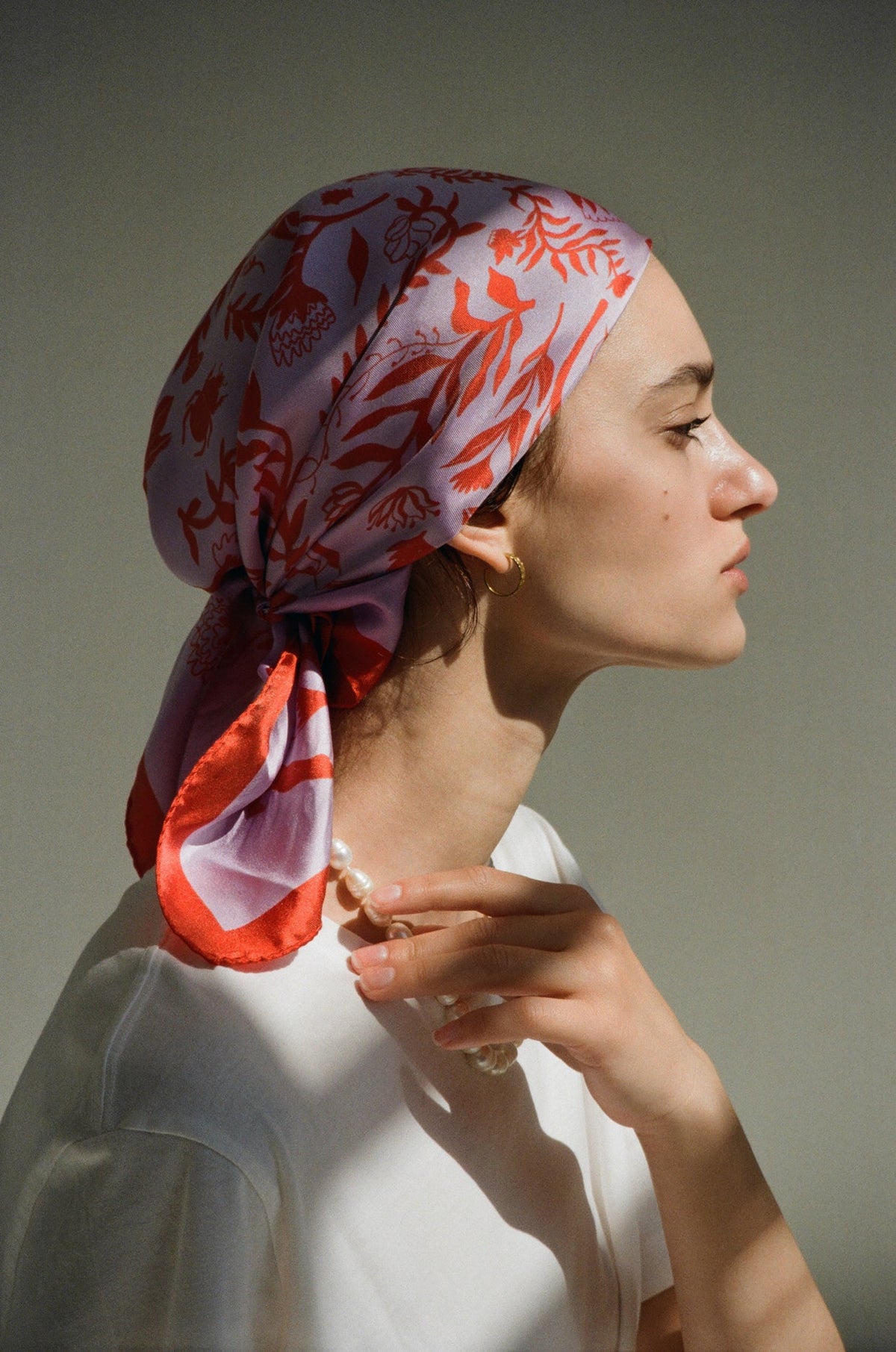 Badi Culture - Seidenfoulard Fynbos 68x68