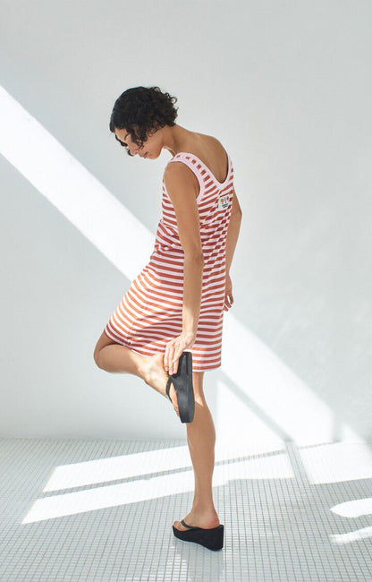 American Vintage - GIXY Tanktopkleid | Bonbonstreifen