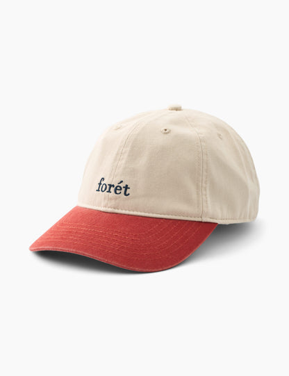 forét - Hawk Two-Tone Cap Cloud/Red