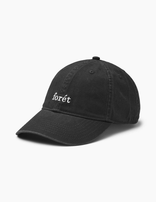 forét - Hawk Washed Cap Black