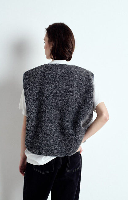 American Vintage - Hoktown Weste Anthracite Chine