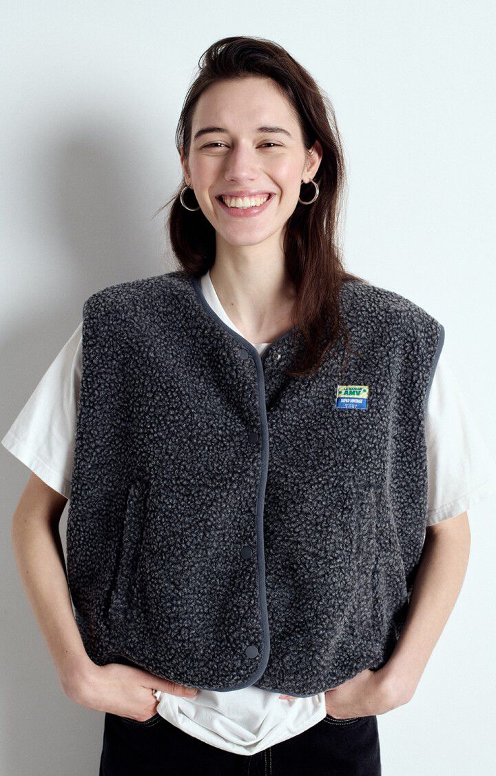 American Vintage - Hoktown Weste Anthracite Chine