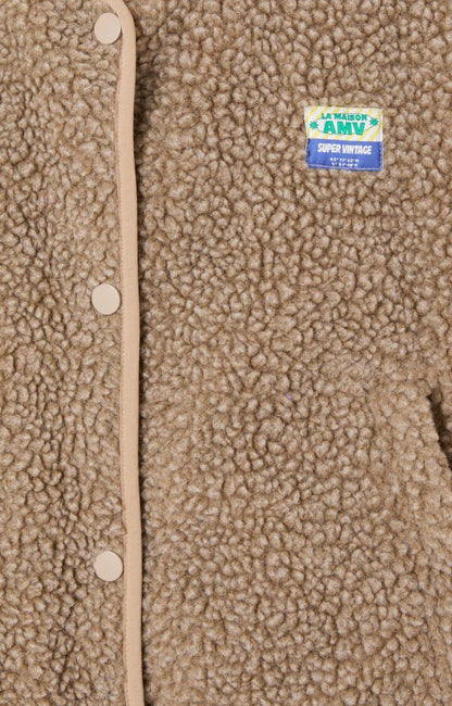 American Vintage - Hoktown Weste Muscade Chine