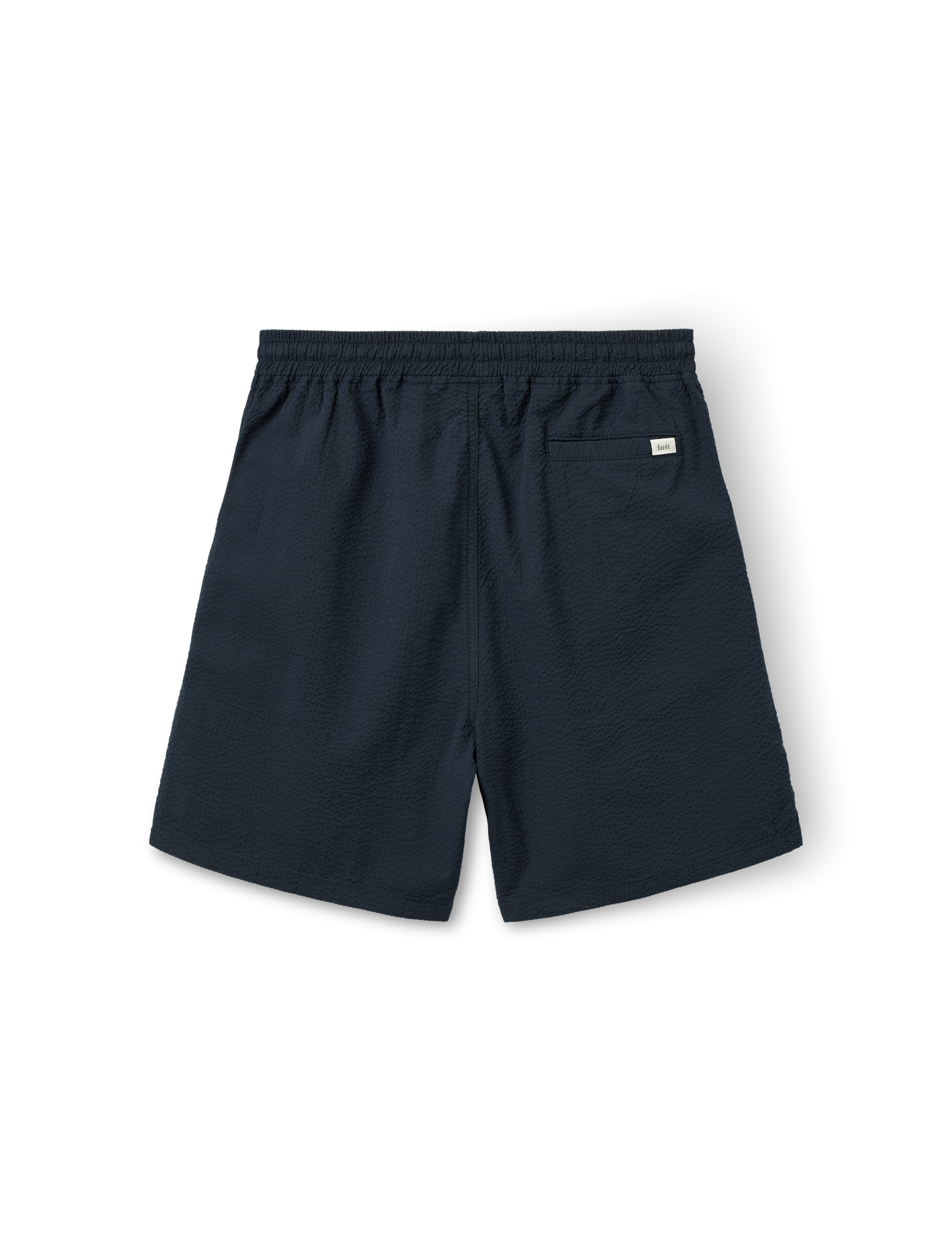 forét - Hush Seersucker Shorts | Navy