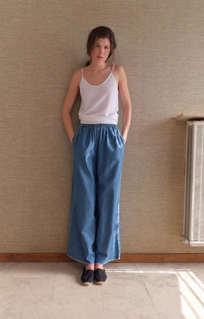 American Vintage - IZEWAY Pants | Medium Blue