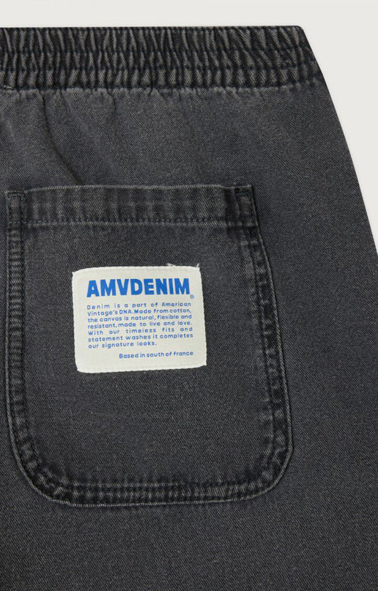 American Vintage - JAZY Denimhose Black