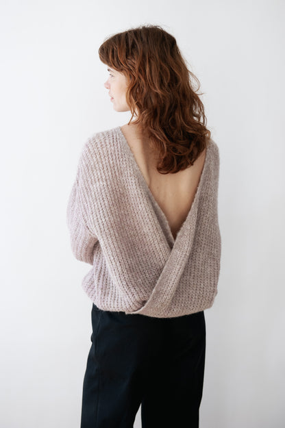 Jungle Folk - Vega Wrap Cardigan Lavender