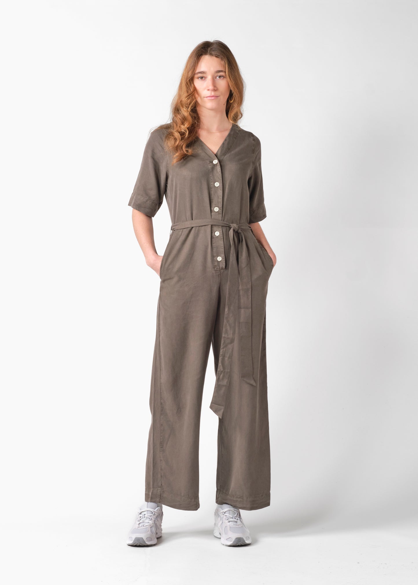 Klitmøller - Marna Jumpsuit | Taupe