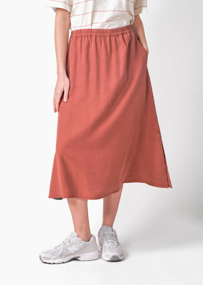 Klitmøller - Ramona Skirt | Burnt Sienna